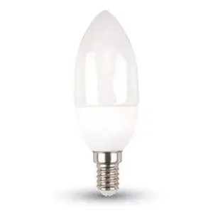 Bec LED 5.5W E14 P45 3000K alb cald lumanare 470lm CHIP SAMSUNG V-TAC