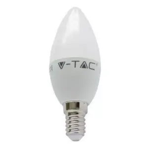 Bec LED E14 C37 5.5W 470lm 6000K alb rece CIP SAMSUNG V-TAC