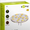 Bec LED G4 123° 2W 12V alb cald 3000K 230lm Goobay 30586 - imagine 2