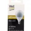 Bec LED G45 E14 7W 230V lumina naturala Well - imagine 2