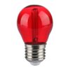 Bec LED G45 E27 2W cu filament lumina rosie V-tac SKU-217413