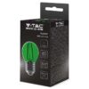 Bec LED G45 E27 2W cu filament lumina verde V-tac SKU-217411 - imagine 2