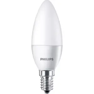 Bec LED Philips lumanare B35 E14 5.5W (40W) 520lm lumina naturala 4000K 929001205802