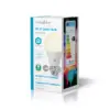 Bec LED Smart WiFi B22 9W 800lm alb cald 2700K Nedis - imagine 6