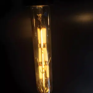 Bec LED T30 E27 cu filament 6W 2200K alb cald V-TAC
