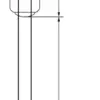 Bec miniatura T1 1/4 12VDC 0.9W 75mA incandescent alb cald 11.7x4.1x25.4mm Goobay - imagine 2