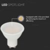 Bec Spot LED GU10 10W 1000lm 4000K alb neutru CIP SAMSUNG V-TAC SKU-21879 - imagine 4