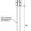Bec T1¼ 4.14mm Subminiatura 14V 80mA 1.1W incandescent alb-cald 2700K cu fir 30cm 9401 Goobay - imagine 2