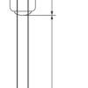 Bec T1¼ mini neon incandescent 14V 40mA 0.56W 2700K 11.7x4.14 mm cu fire 25.4 mm Goobay 9419 - imagine 2