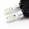 Becuri Far auto LED H3 set 2buc 12-24V 4000lm Lumina Alba CARGUARD - imagine 3