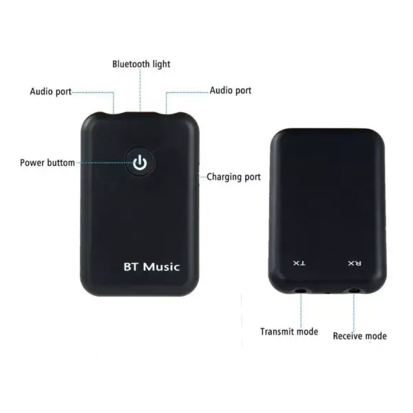 Bluetooth Emitator si Receptor V4.1 la JACK 3.5 mm RRTR01 BT - imagine 3
