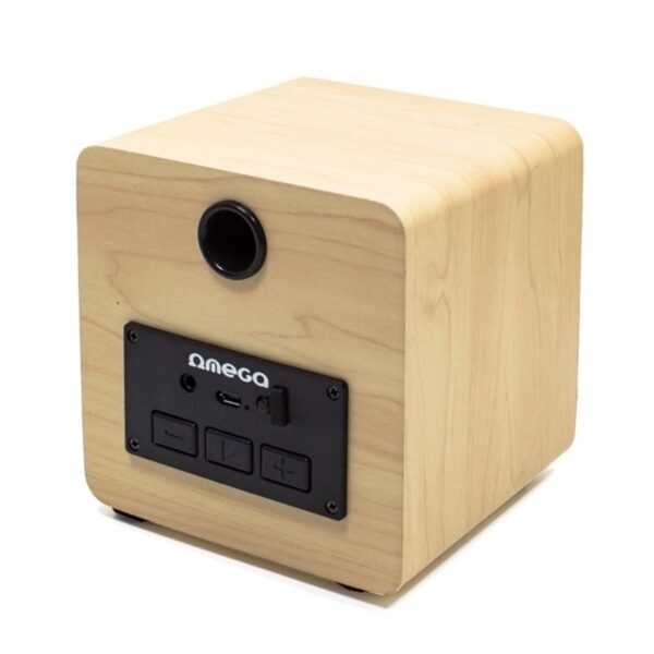 Boxa lemn 3 inch 5W Bluetooth V4.2 TWS OMEGA OG60W - imagine 2