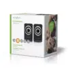 Boxa PC 2.0 18W 3.5 mm Jack USB Nedis - imagine 4