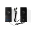 Boxe gaming 2.0 alimentare USB Jack 3.5 mm 18W Nedis - imagine 2