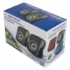 Boxe STEREO 2.0 negru-gri FLAMENCO ESPERANZA - imagine 2