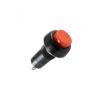 Buton comanda OFF-(ON) incastrabil 12mm 250V/3A rosu HOME