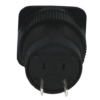 Buton Comutator actionat prin apasare 2 pozitii OFF-(ON) fara retinere SPST-NO 1.5A/250VAC SCI R13-508A-05-BR - imagine 2
