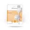 Cable Management Cable Clip Click and Go 4 pcs 3 Slots Maximum cable thickness 5.3 mm TPE White Nedis - imagine 4