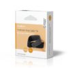 Cable Management Hook and Loop Locked 6 pcs Nylon Black Nedis - imagine 4