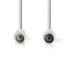 Cablu 10m Coaxial tata - Coaxial mama alb Nedis - imagine 2