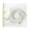 Cablu 10m Coaxial tata - Coaxial mama alb Nedis - imagine 3