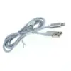 Cablu 1m USB2.0 2in1 - micro USB +Lightning iPhone 2.1A OTB - imagine 2