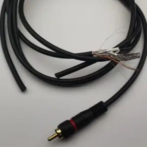 Cablu 2x RCA 2m OFC cupru dublu ecranat Goobay