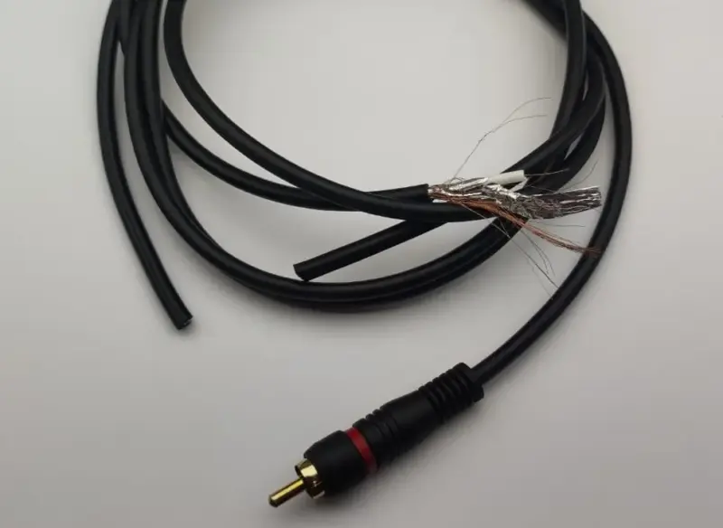 Cablu 2x RCA 2m OFC cupru dublu ecranat Goobay