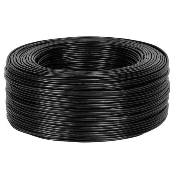 Cablu 2x RCA 3 mm negru rola pret 1m KAB0203 - imagine 2