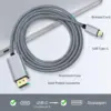 Cablu 8K /60Hz USB3.1 USB-C tata la DisplayPort tata 1.8m - imagine 2