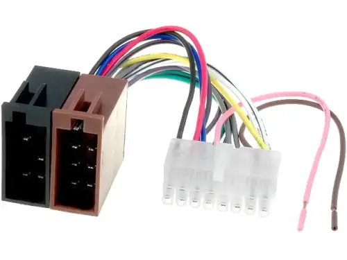 Cablu adaptor auto 4CarMedia ZRS-32 conector ISO - Alpine 16pini pentru 7524 /7524 R /7525 /7525 R