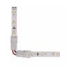 Cablu adaptor conector banda LED 8mm forma L V-TAC - imagine 2