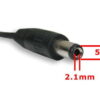 Cablu adaptor cu mufa DC 2.1x5.5 mm 1x mama la 4x tata pentru camere supraveghere - imagine 2