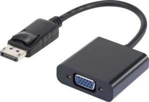 Cablu adaptor DisplayPort la VGA mama contacte aurite 0.2m