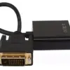Cablu adaptor DVI-D 24+1 tata la VGA mama 0.2m - imagine 2
