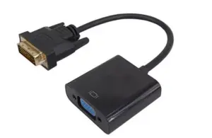 Cablu adaptor DVI-D 24+1 tata la VGA mama 0.2m