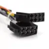 Cablu adaptor ISO HYUNDAI 2017+ KIA 2017+aux+USB - imagine 3