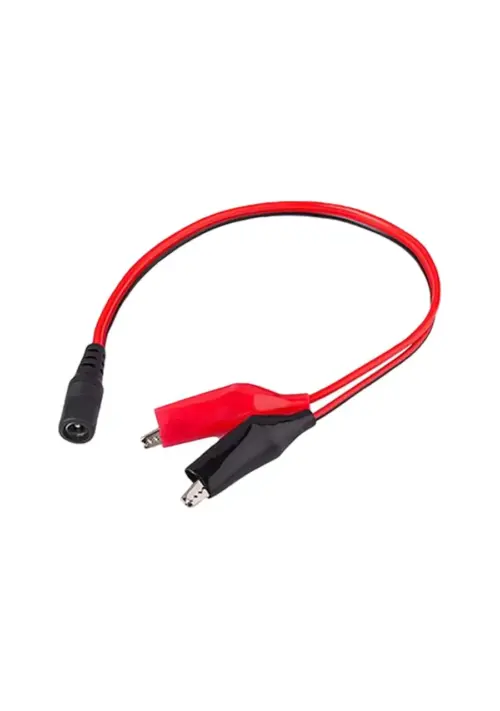 Cablu adaptor mama 5.5x2.1 mm la crocodili 15cm (548)