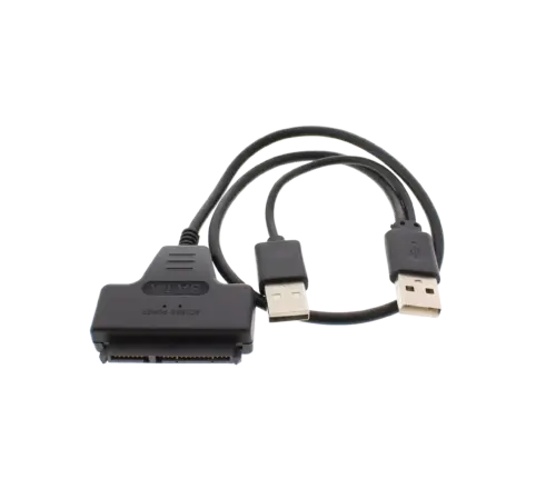 Cablu adaptor USB2.0 la SATA SSD HDD 2.5"