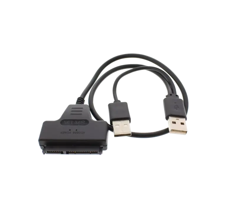 Cablu adaptor USB2.0 la SATA SSD HDD 2.5"