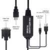 Cablu adaptor VGA la HDMI 1920x1200 cu sunet - imagine 2