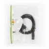 Cablu alimentare Euro cotit tata - 2 pini IEC-320-C7 2m Nedis - imagine 3