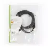Cablu alimentare Euro tata - 2 Pini IEC-320-C7 cotit 2m Nedis - imagine 3