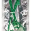 Cablu alimentare si sincronizare verde USB 2.0 - micro USB +adaptor lightning +Apple Dock 30pini 1m cupru Valueline - imagine 3