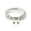 Cablu alimentare sincronizare Nedis USB Type C 2.0 - USB Type C 2m 100W - imagine 2