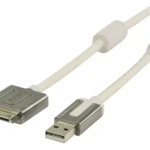 Cablu Apple iPad iPhone - USB de inalta calitate 1m alb Profigold