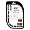 Cablu audio 2x RCA - 2x RCA 3m Profesional Kruger&Matz - imagine 2