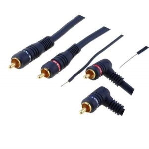 Adaptor prelungire RCA mama la RCA mama metalic