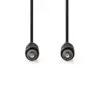 Cablu audio digital coaxial RCA tata - RCA tata 2m negru Nedis - imagine 2