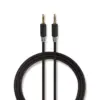 Cablu audio Jack stereo 3.5 mm tata - 3.5 mm tata 1m Nedis